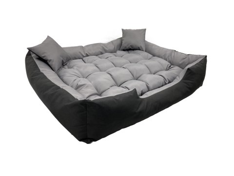 Duże Legowisko Kojec Łóżko Dla Psa Kota 100x75 cm Szare AIO FACTORY SP. Z O.O.