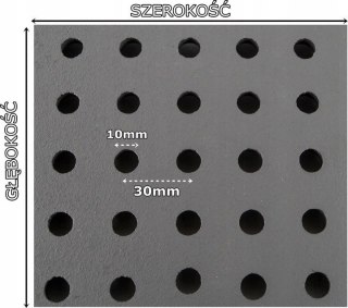 Ruszt ŻELIWNY do Kominka lub Pieca KOMINKOWY 32 x 32,5 cm Hardtop