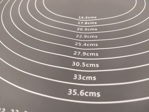 Stolnica silikonowa i wałek z akcesoriami 7 elementów Brunbeste