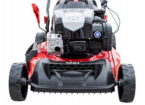 Kosiarka Spalinowa Silnik Briggs & Stratton 51cm 161cc Napęd czarna SIGMA