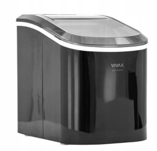Kostkarka Do Lodu Vivax IM-123B czarna, kostki S/L Wydajność 12kg/dzień