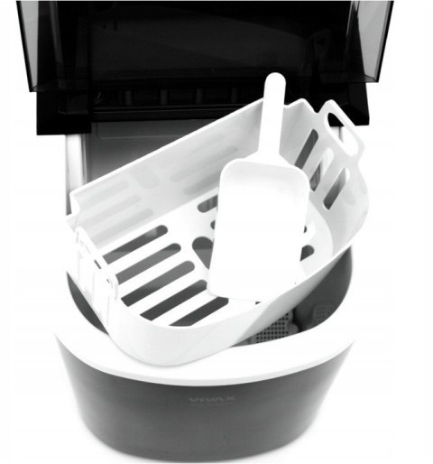 Kostkarka Do Lodu Vivax IM-123B czarna, kostki S/L Wydajność 12kg/dzień