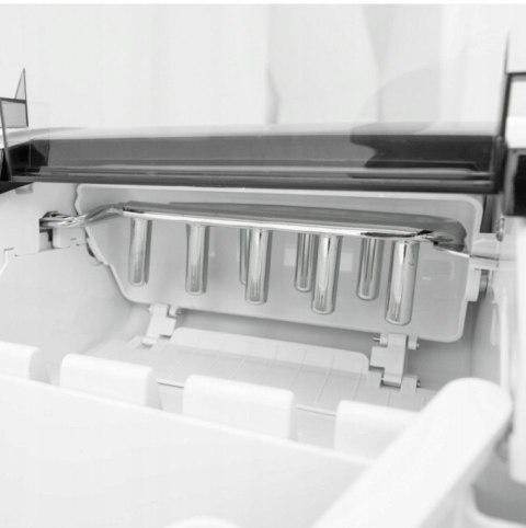 Kostkarka Do Lodu Vivax IM-123B czarna, kostki S/L Wydajność 12kg/dzień