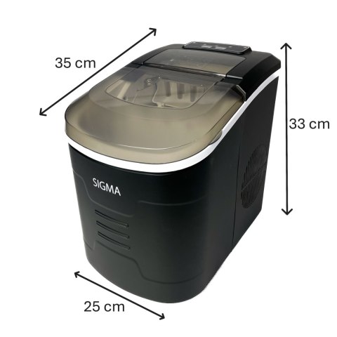 Kostkarka do Lodu Wydajna 12kg / 24h cykl 8 min. Duża Pojemność Sigma SIGMA