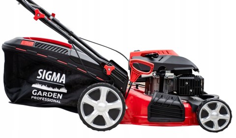 MAŁA TANIA LEKKA KOSIARKA Z NAPĘDEM STALOWA 8,5KM SILNIK OHV 46cmXL + OLEJ SIGMA