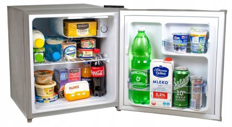 Mała Lodówka SIGMA BC45 Srebrna 50cm 43L SIGMA