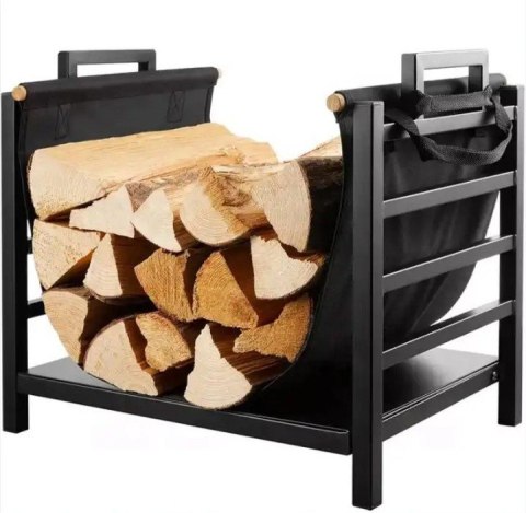 Mata na drewno opałowe do kominków - wygodne i praktyczny na drzewo