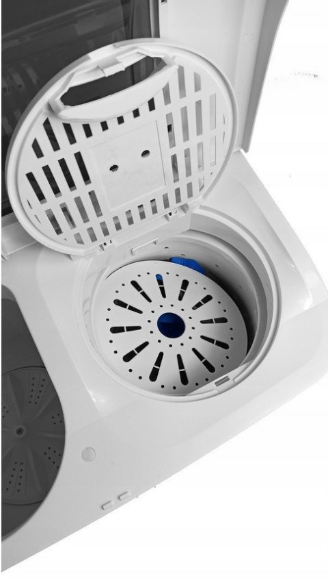 Pralka wirnikowa z wirówką 5 kg + 2 kg 1000 obr/min, Timer, Pralko-wirówka na działkę SIGMA