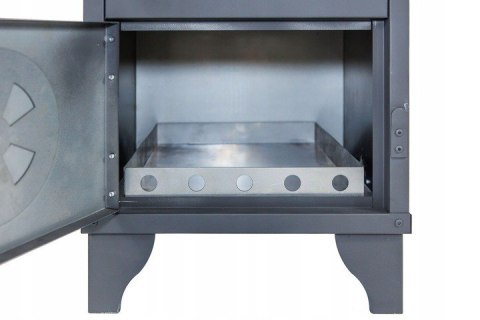 WĘDZARNIA OGRODOWA ZE STALI Z TERMOMETREM AlfaStal Anna Kozik