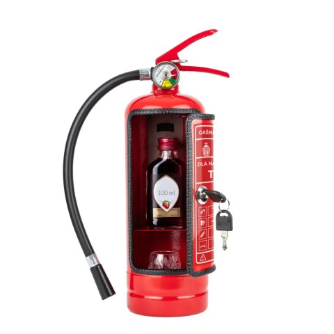 Gaśnica Mini Barek - Prezent dla Taty - schowek na butelkę - Dzień Ojca