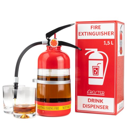 Imprezowa gaśnica - nalewak do piwa, dystrybutor do whisky, drinków