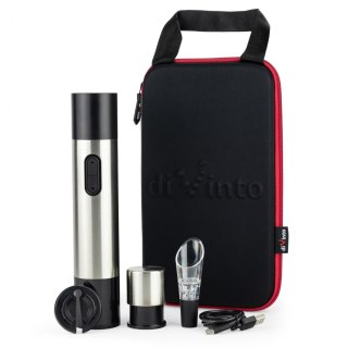 Duo Twister - Elektryczny korkociąg do wina, magnetyczny otwieracz do piwa