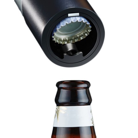 Duo Twister - Elektryczny korkociąg do wina, magnetyczny otwieracz do piwa