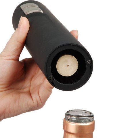 Elektryczny korkociąg Black Twister - elektroniczny otwieracz wina