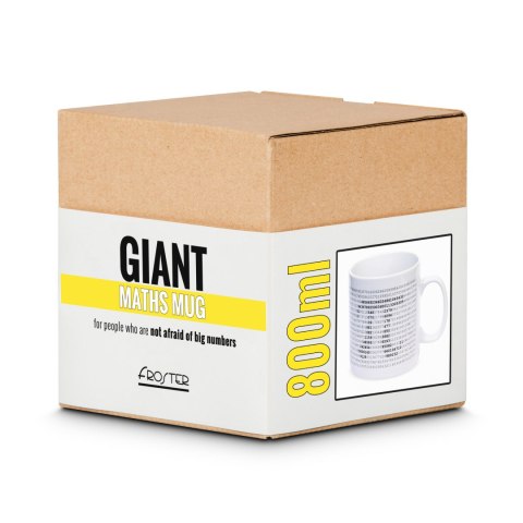 Gigantyczny Kubek Matematyka dla maturzysty ucznia