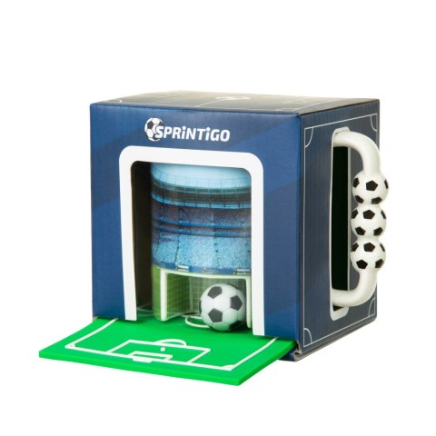 Piłkarski kubek z bramką Sprintigo - prezent dla piłkarza, dla fana piłki