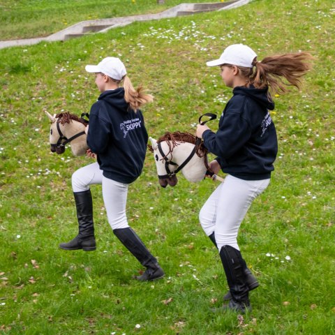 Hobby Horse Skippi A3 - Biszkopt - Jasny beż i brąz - kantar i wodze