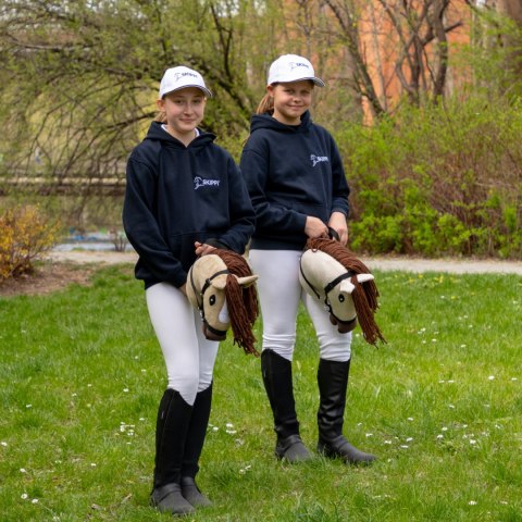 Hobby Horse Skippi A3 - Karmel - Beżowy - kantar i wodze w zestawie