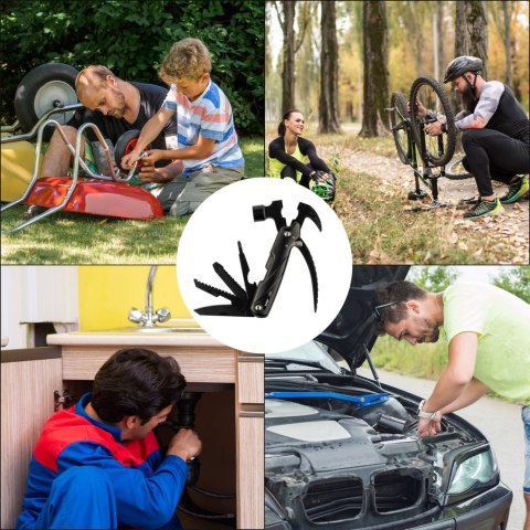 Multitool - Narzędzie wielofunkcyjne dla Dziadka - młotek obcęgi nóż i inne