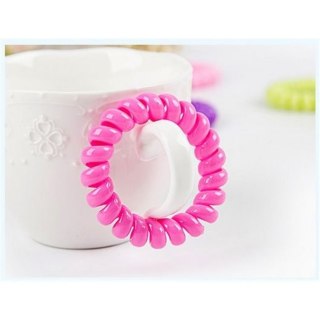 GUMKA DO WŁOSÓW SPRĘŻYNKA KOLORY, Kolor: Żółty