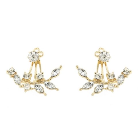 KOLCZYKI GAŁĄZKI ZA UCHO K179 ZŁOTO