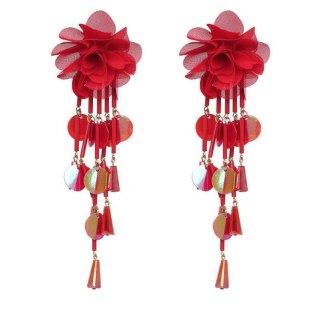 KOLCZYKI FRĘDZLE K883CZE