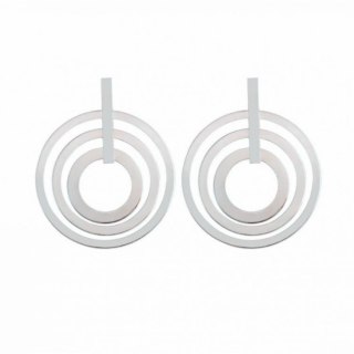 KOLCZYKI KOŁA SREBRNE K927S