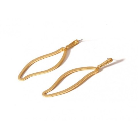 KOLCZYKI WISZĄCE ZŁOTE K931Z