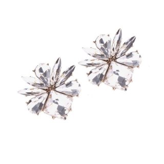 Kolczyki bogate kryształy K581