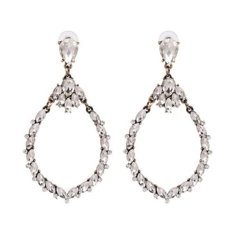 Kolczyki kryształki K1004