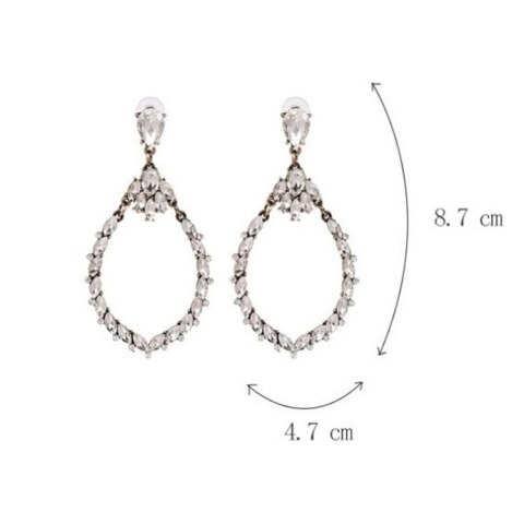 Kolczyki kryształki K1004