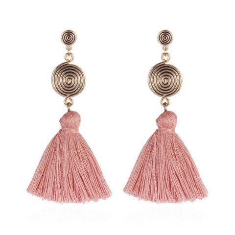 Kolczyki wiszące chwosty K1167R