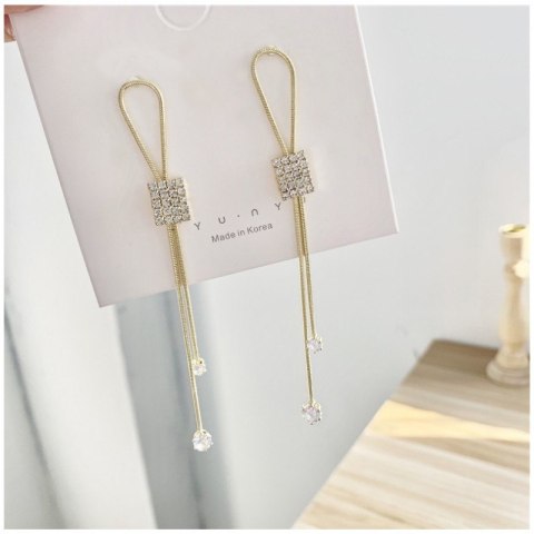 Kolczyki złote wiszące K1278