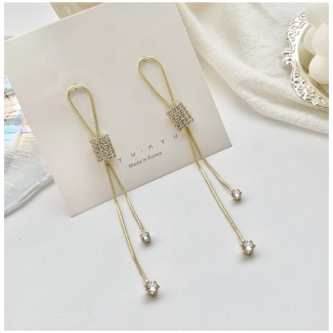 Kolczyki złote wiszące K1278