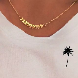 Naszyjnik delikatny złoty N582Z