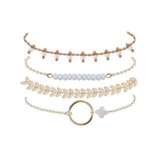 Zestaw 4w1 bransoletki BOHO B479