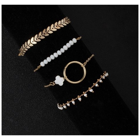 Zestaw 4w1 bransoletki BOHO B479