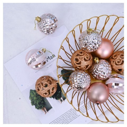 Komplet bombek 16 szt w opakowaniu 6 cm, bombki BSN12