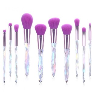 Zestaw 10 szt pędzli do makijażu PZ42