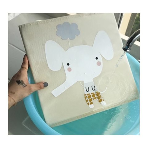 Pojemnik na zabawki sztywny, BOHO, piesek 33x33x33cm OR103WZ1