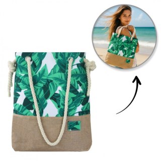 Torba plażowa Liście Pleciona PL151