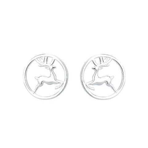 KOLCZYKI SREBRO 925 RODOWANE MINI KST1839