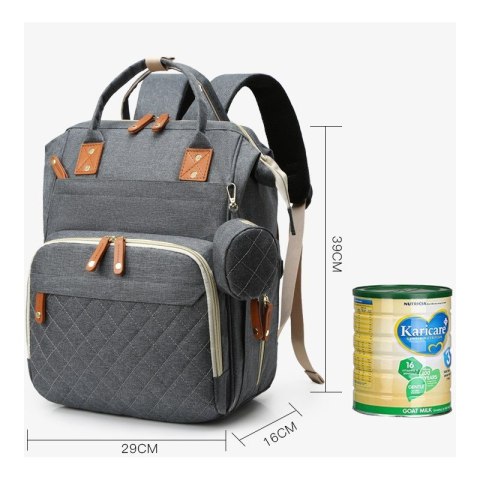 Torba, organizer do wózka plecak z saszetką dla mamy PLM23GRAF