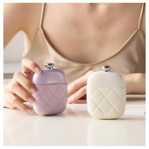 Zestaw akcesoriów etui do paznokci manicure fioletowy 9,5cmx7cm AK10FIO