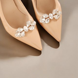 Klipsy do butów z kryształkami 2 szt. KDB54