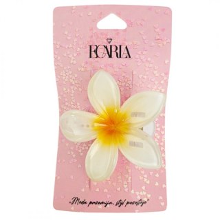 Spinka do włosów klamra XL KLIPS kwiat ombre żółty 6 cm SP404