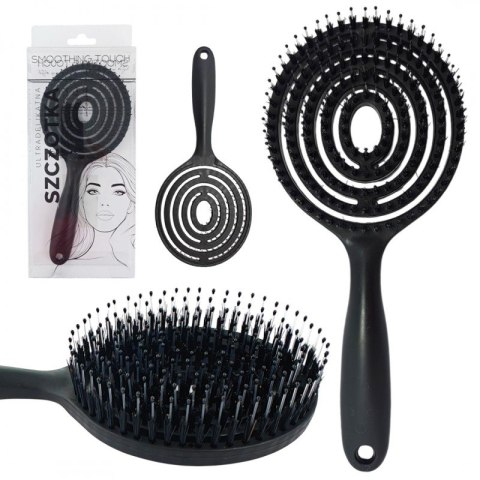 Szczotka do masażu, do rozczesywania włosów, suszenia z włosiem SCZ09CZ