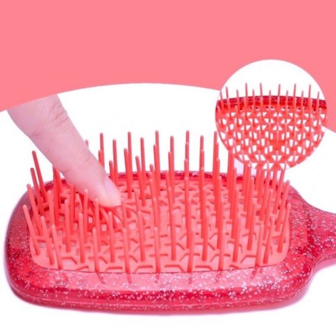 Szczotka do rozczesywania włosów, do suszenia, do masażu, SCZ17CR