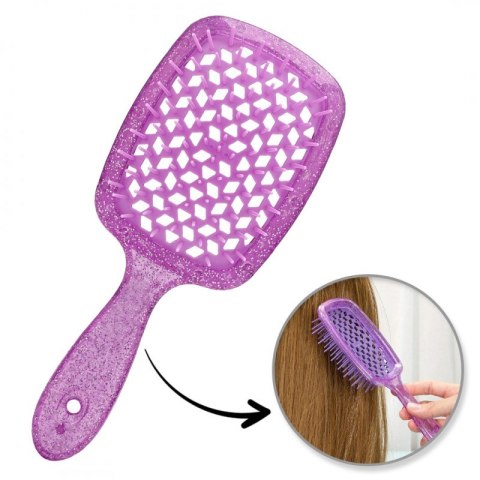 Szczotka do rozczesywania włosów, do suszenia, do masażu, SCZ17F
