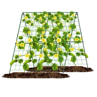 Składana kratka, podpórka, siatka do ogórków, pomidorów 120 x 120cm OA03